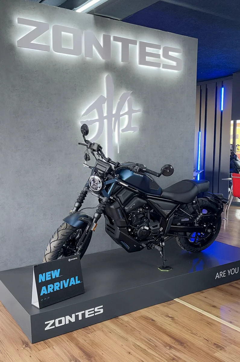 Moto Zontes en Motofactory Toledo