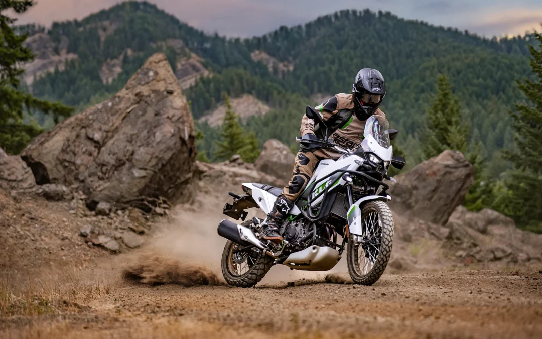 Kawasaki presenta en primicia en España la nueva KLE 500 en el Trial Indoor de Barcelona